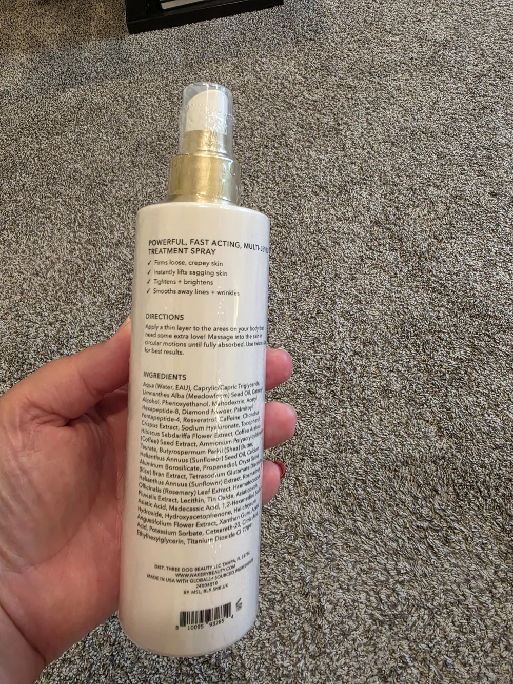 NWT NAKERY Beauty Lift-Tox Skin Firm Body LIFTING Treatment